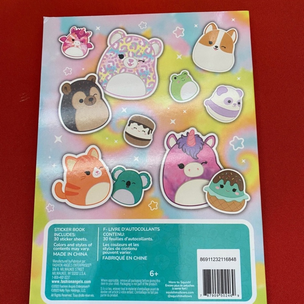 Squishmallow Sticker Set - Picture 6 of 6